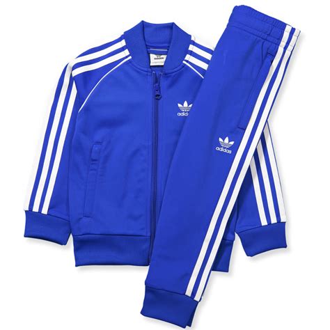 adidas original blue tracksuit